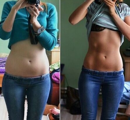 Hasil tina diet
