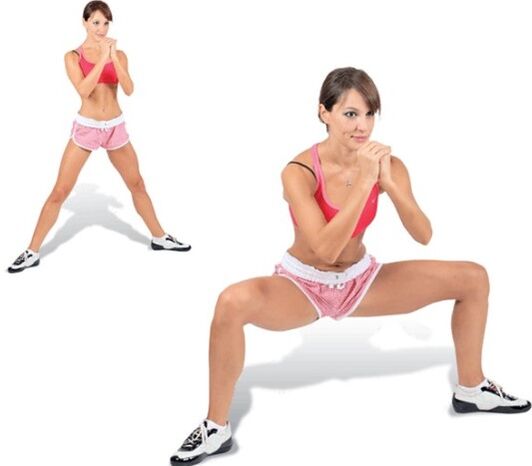 Squats sumo
