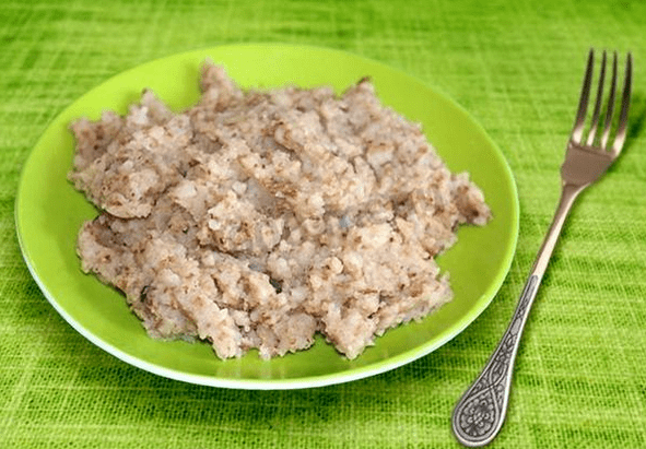 Bubur didamel tina screath kalayan manku